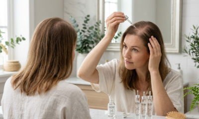 Peptídeos na queda de cabelo feminina (alopecia androgenética)